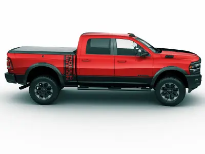 RAM Power Wagon 2019 3D model