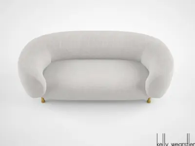 Kelly Wearstler Lucien Sofa 3D model