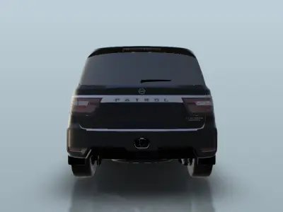 Nissan Patrol Platinum 2021 3D print model