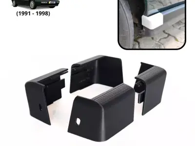 VW GOLF - JETTA MK3 Side Skirt End Cover 3D print model