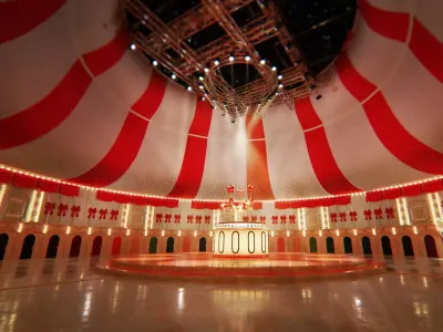 Squid Game Mingle Carousel Scene 3D Ultra-Detailed Blender 3D model