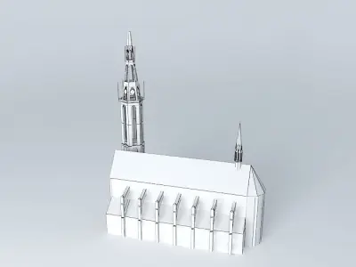 st Jozefkerk Free 3D model