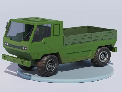 Truck 3D model 9