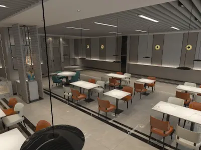 Restaurant 5 3D model