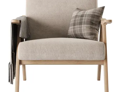 Verona Accent Chair 3D model