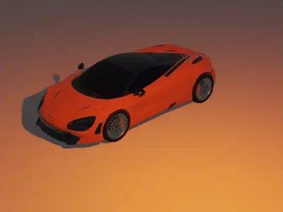 McLaren 3D model by klausaj