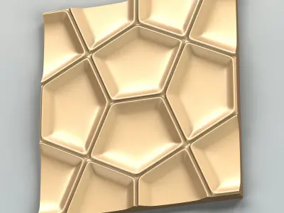 Wall panel 008 3D model