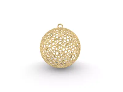 Christmas Tree Ball 3D print model