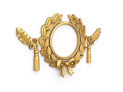 carved classic decorative ornament cnc 3d printing stl 59 3D model