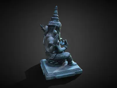 Ganesha Statue 3D print model
