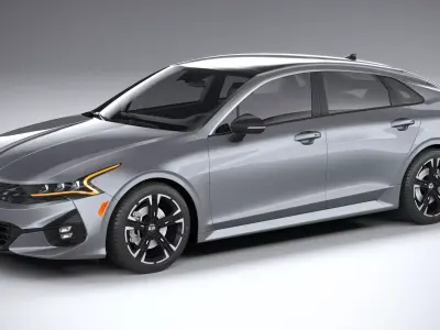 Kia K5 2021 3D model