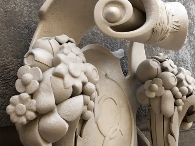 cartouche Detroit 3D model