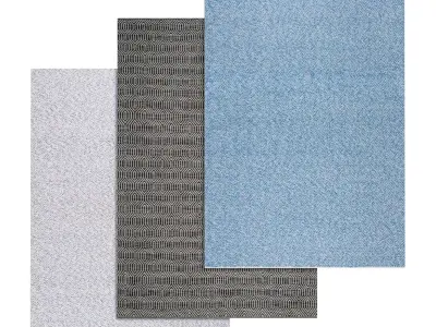 Rug Set 352 3D model