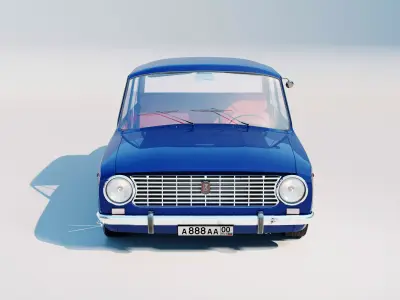 Lada 2101 3D model
