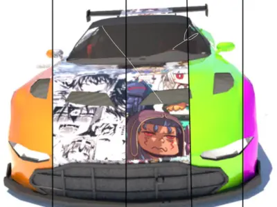 Aston Martin Vulcan - Custom 3D model