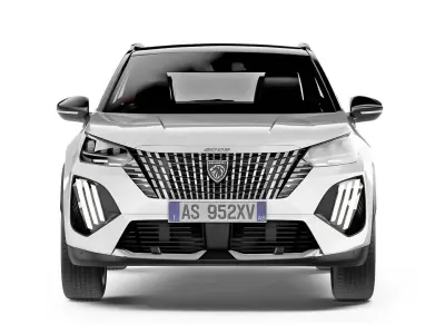 Peugeot e-2008 2024 3D model