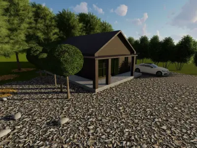 Element 3D The Future of Modular Homes 3D model