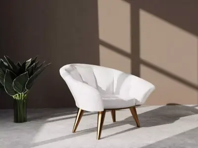 Concha Chair 3D model