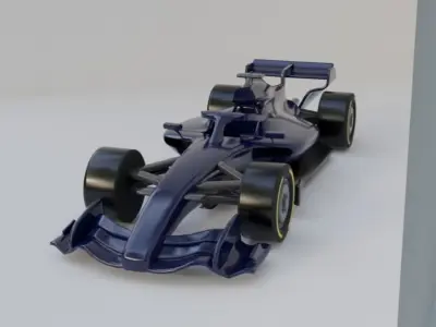 F1 2026 FIA concept car 3D print model