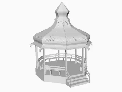 RoyalPavilion gazebo 3D model