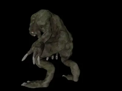 Hunter  Monster 3D model