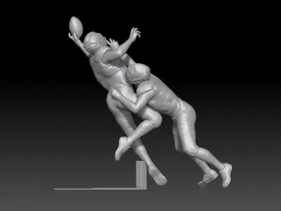 nfl player scene 2025 3D print model