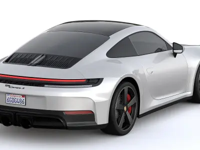 Porsche 911 Carrera S 2025 3D model