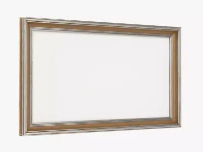 Frame landscape with picture 03 3D model