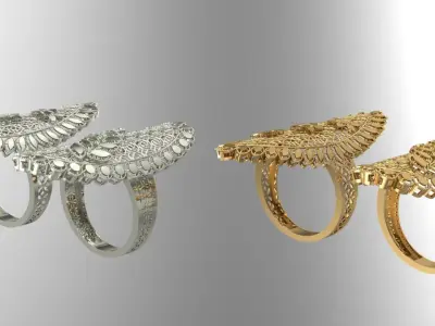 Mega fusion rings 2nd edition 3D print model