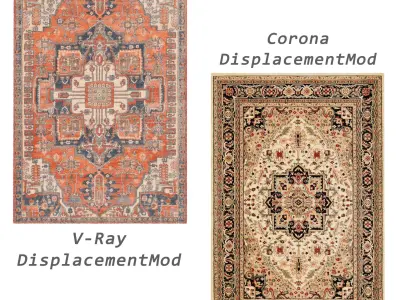 Rugs No 1020 Low-poly 3D model
