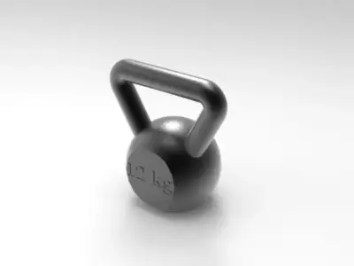 Kettle Bells 12 kg 3D print model