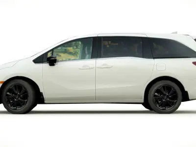 Honda Odyssey Sport 2023 Low-poly 3D model