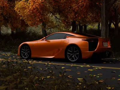 LEXUS LFA 3D model