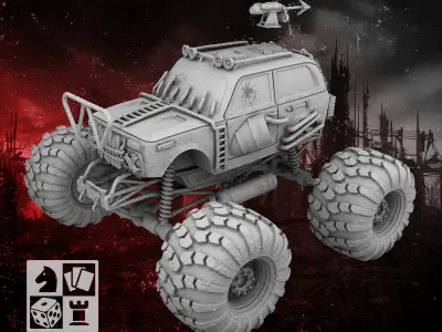 mad car 1 3D print model