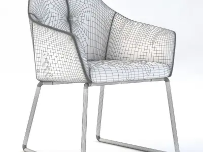 Easy Chair Ds-279-51 By De Sede 3D model