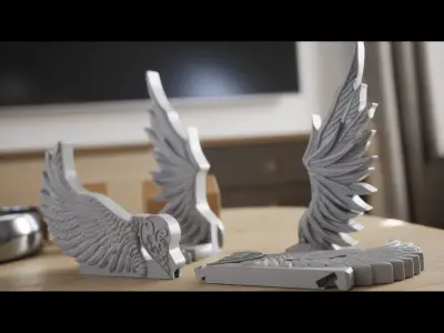 nintendo-switch-wings-dock 3D print model