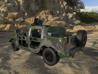 Maung Tactical Vehicle 3D model