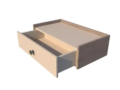 MD LAB NIGHTSTAND 02 Low-poly 3D model