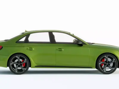 Audi RS4 Sedan 3D model