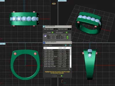 Man ring 3D print model