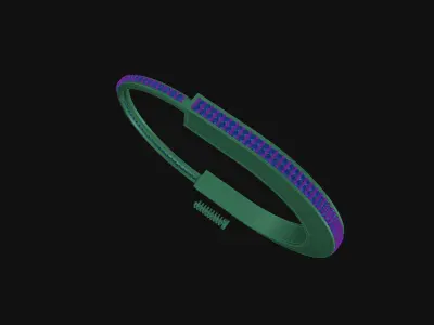 BRACELET TIFFANY LOCK 3D print model