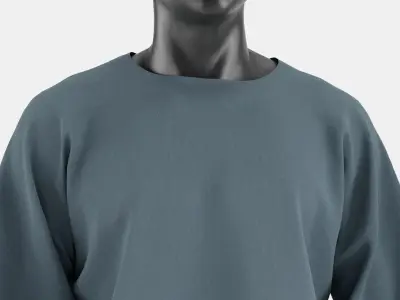 Sport Clothes Couple Set 03 3D model