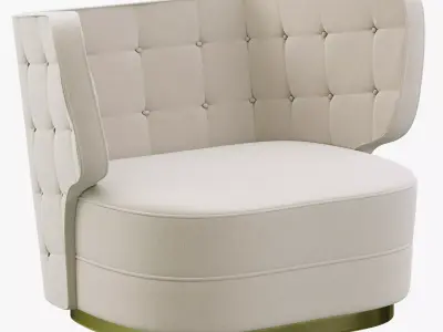 Brabbu George Armchair 3D model