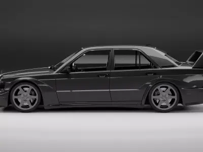 Mercedes-Benz 190E Evo II 3D model