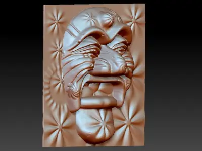 3D MASK FACE  3D model