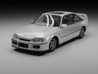 lotus carlton 3D model