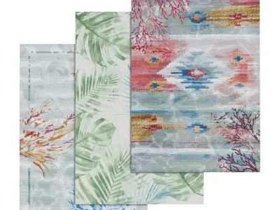 Rug Set 2259 3D model