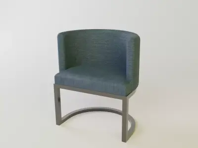 Simple Chair - 18 3D model