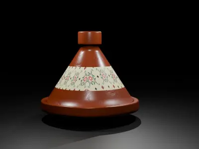 The Moroccan Tajine 3D model