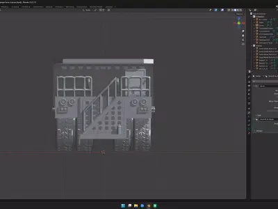 Mine Dumper 3D Printable Model  3D print model